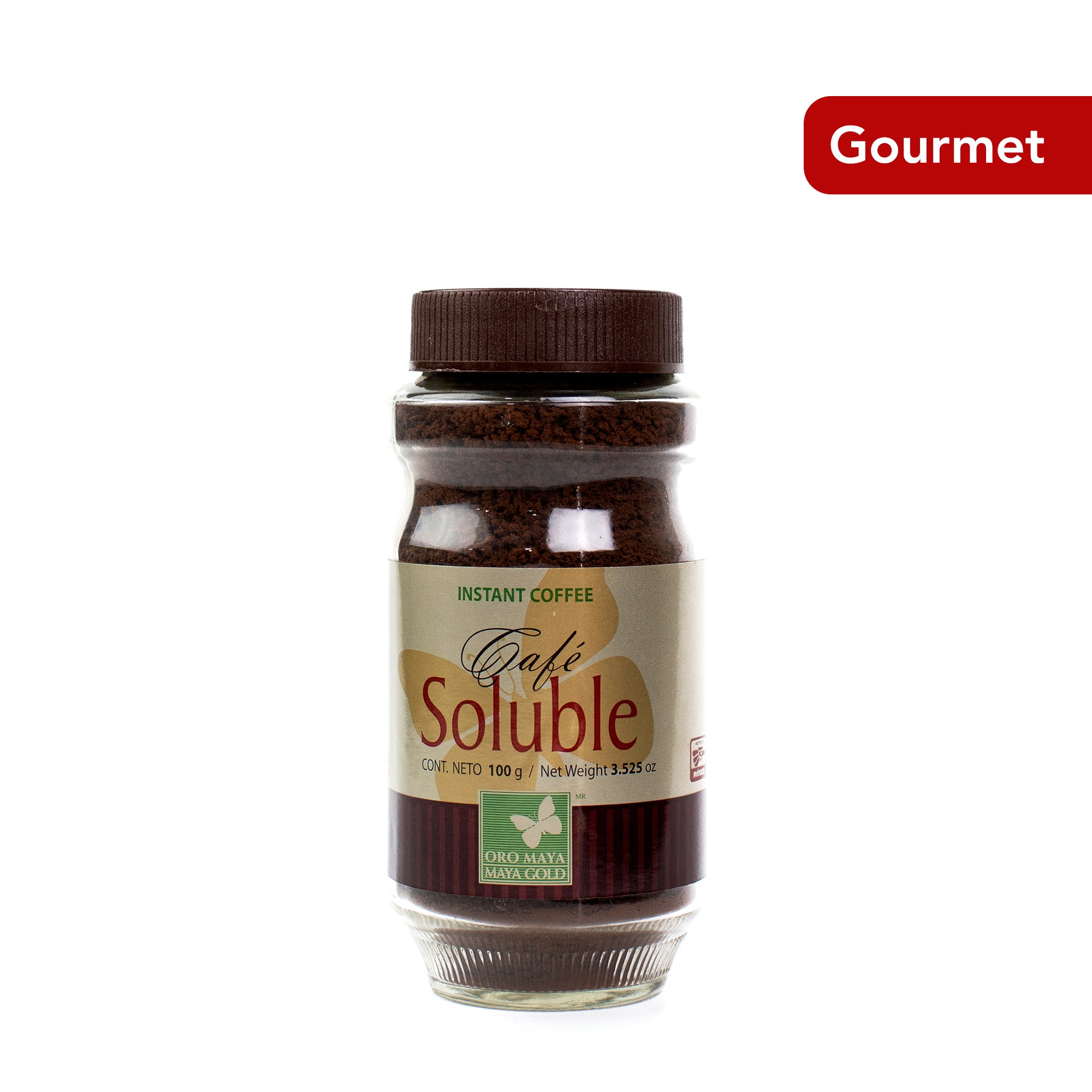 Café Soluble Gourmet Oro Maya 100G.
