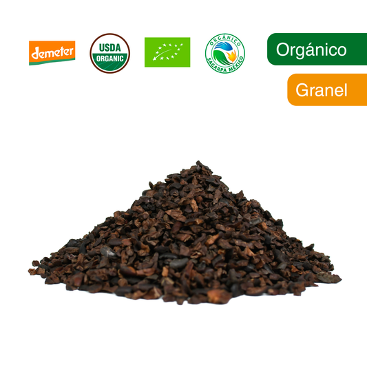 Nibs de Cacao Orgánico - Granel 1k.